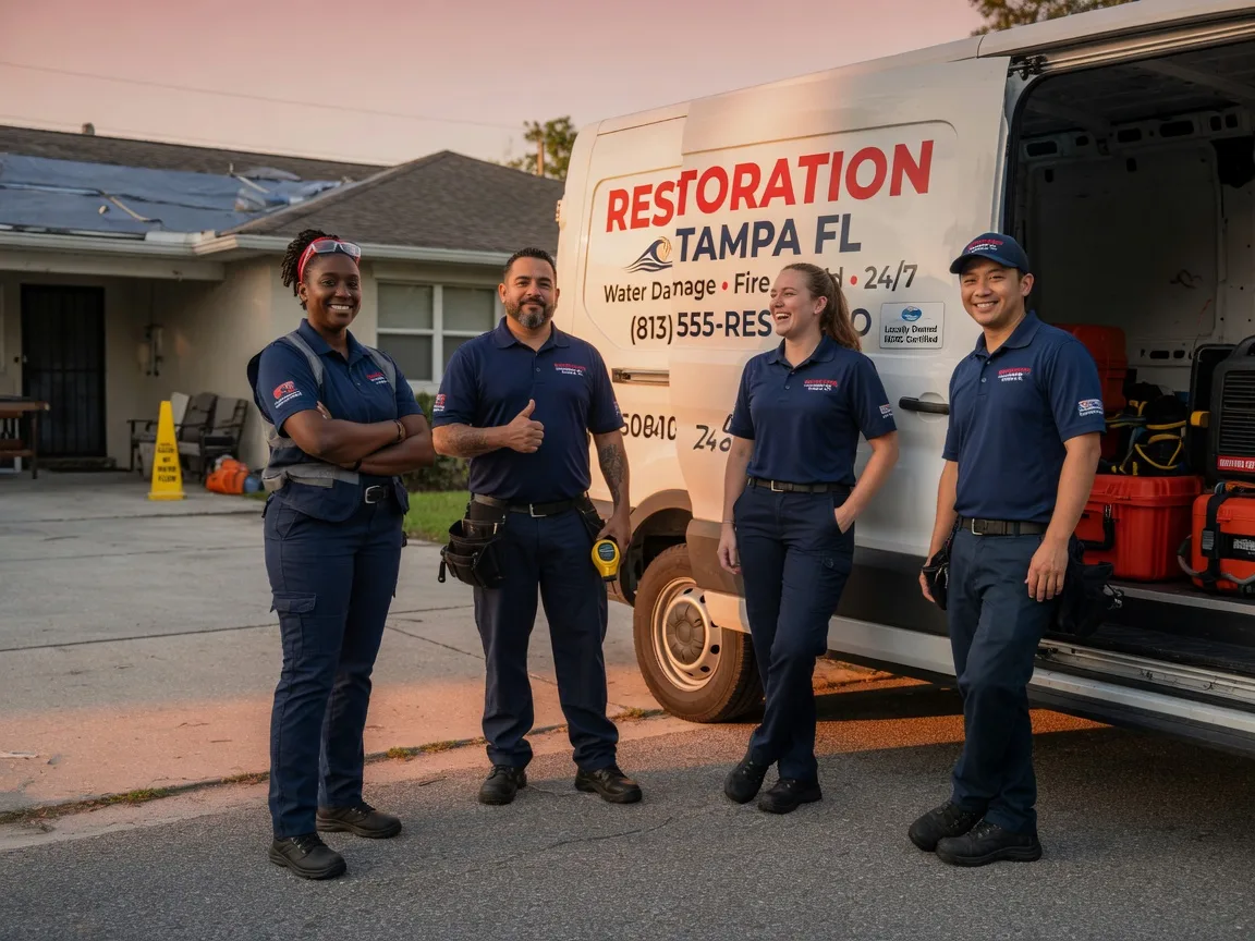 Water Damage Restoration company in Port Washington, OH